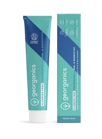 PASTA DENTAL SIN FLUOR CON HIDROXIAPATITA + PROBIOTICOS Y PREBIOTICS 75 ML TUBO