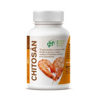 CHITOSÁN 600 MG X100 CAPSULAS - GHF (COMP.ALIMENTICIO)
