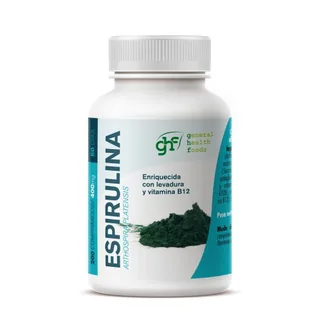 ESPIRULINA 400 MG X200 BOTE - GHF (COMP.ALIMENTICIO)