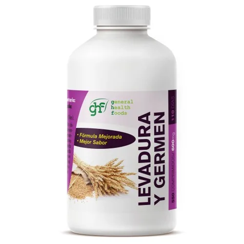 LEVADURA Y GERMEN 600 MG COMPRIMIDOS