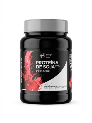 PROTEINA SOJA SABOR FRESA 500 GR - GHF (COMP.ALIMENTICIO)