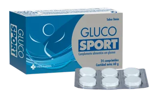 GLUCO SPORT TABLETAS 60 GRS X24 COMPRIMIDOS - GLUC UP (GLUCOSA)