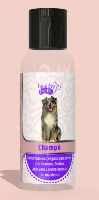 CHAMPU MULTIVITAMINICO 200 ML DISPENSADOR - HEALTHY PETS (MASCOTAS)
