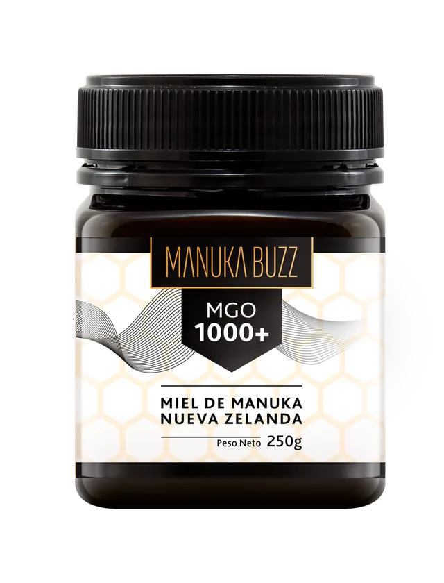 MIEL DE MANUKA BUZZ 1000+MGO 250GR BOTE