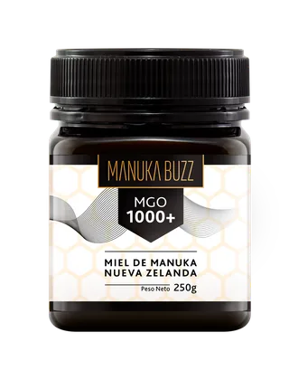 MIEL DE MANUKA BUZZ 1000+MGO 250 G BOTE - MANUKA BUZZ