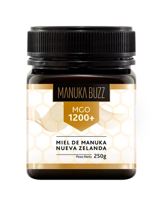 MIEL DE MANUKA BUZZ 1200+MGO 250 G BOTE - MANUKA BUZZ