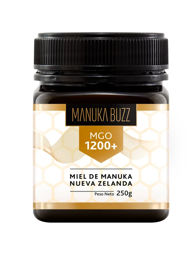 MIEL DE MANUKA BUZZ 1200+MGO 250 G BOTE