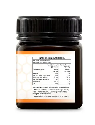 MIEL DE MANUKA BUZZ 263+MGO 250GR BOTE - MANUKA BUZZ