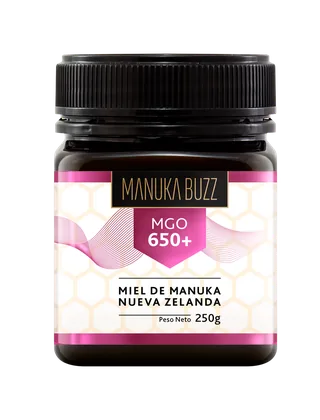 MIEL DE MANUKA BUZZ 650+MGO 250 G BOTE - MANUKA BUZZ