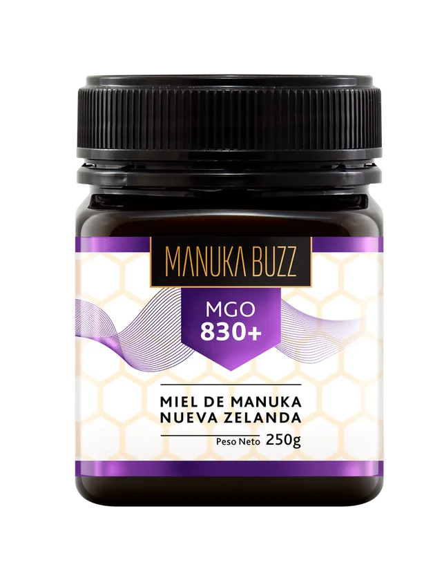 MIEL DE MANUKA BUZZ 830+MGO 250 G BOTE