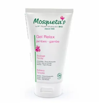GEL PARA PIERNAS RELAX 150 ML TUBO - MOSQUETAS (COSMETICA BIO)