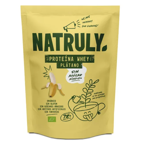 (BAJA TEMPORAL) PROTEINA WHEY DE PLATANO BIO 350 G POLVO