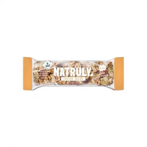 BARRITA RAW CRUNCHY DE FRUTOS SECOS BIO 40 GRS