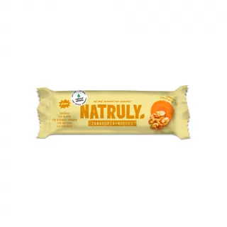 BARRITA RAW DE ZANAHORIA Y NUECES BIO 40 GRS - NATRULY (ALIMENTACION NATURAL)
