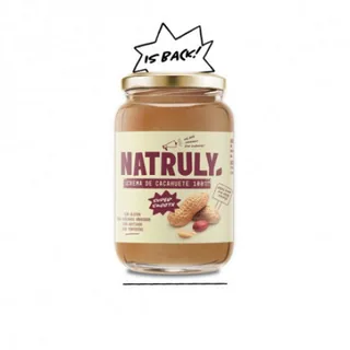CREMA DE CACAHUETE SMOOTHY 500 GR BOTE - NATRULY (ALIMENTACION NATURAL)