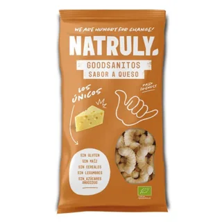 GOODSANITOS DE QUESO BIO 70 GR BOLSA - NATRULY (ALIMENTACION NATURAL)