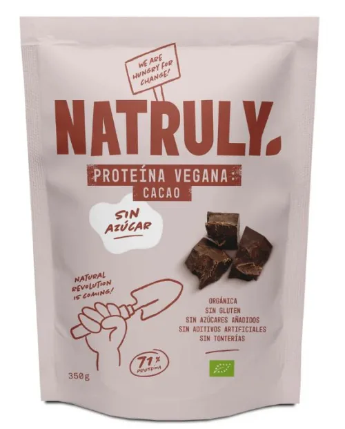PROTEINA VEGANA CHOCOLATE BIO 350 GRS POLVO