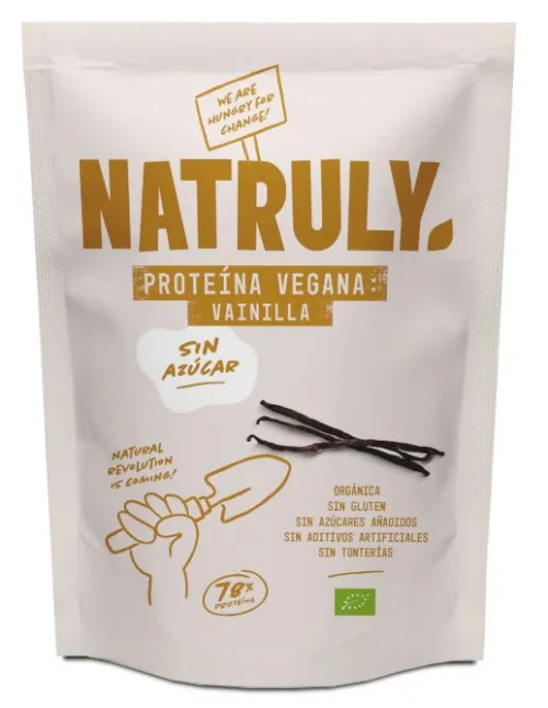 PROTEINA VEGANA DE VAINILLA BIO 350 GRS POLVO