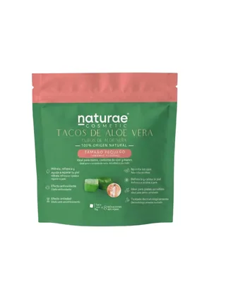 TACOS DE ALOE VERA PEQUEÑOS ESTUCHE 5U. 0 DOYPACK - NATURAE (TACOS DE ALOE)