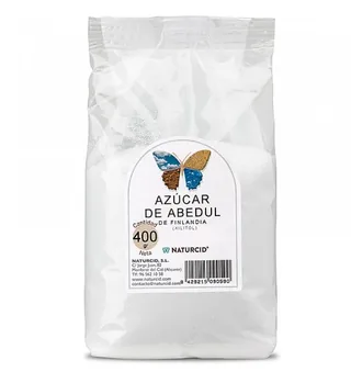 AZUCAR ABEDUL 400 GRS BOLSA - NATURCID  ALIMENTACION NATURAL