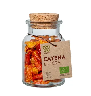 CAYENA ENTERA ECO 25 G TARROCRISTAL - NATURCID  (ALIMENTACION NATURAL)