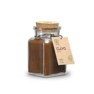 CLAVO MOLIDO ECO 60 GRS TARRO CRISTAL - NATURCID  ALIMENTACION NATURAL