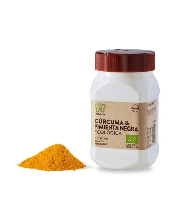 CURCUMA+PIMIENTA NEGRA EN POLVO ECO 200 G BOTE