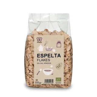 ESPELTA FLAKES SIN SAL ECO 300GR (CJ8) BOLSA - NATURCID  ALIMENTACION NATURAL