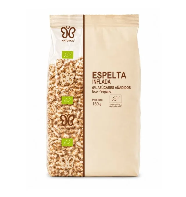 ESPELTA INFLADA ECO 0% AZUCARES 150 G BOLSA