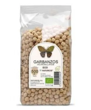 GARBANZOS PEDROSILLANO ECO 500 GRS BOLSA - NATURCID  ALIMENTACION NATURAL