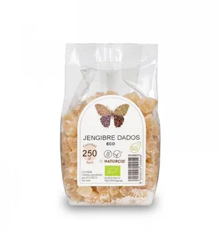 JENGIBRE DADOS ECO 250 GRS BOLSA - NATURCID  ALIMENTACION NATURAL