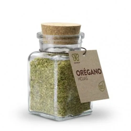 OREGANO HOJAS ECO 20 GRS TARRO CRISTAL