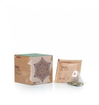 TAZA D-TOX MEZCLA DE PLANTAS ECO 1.7 GR X10 PIRAMIDE - NATURCID  ALIMENTACION NATURAL