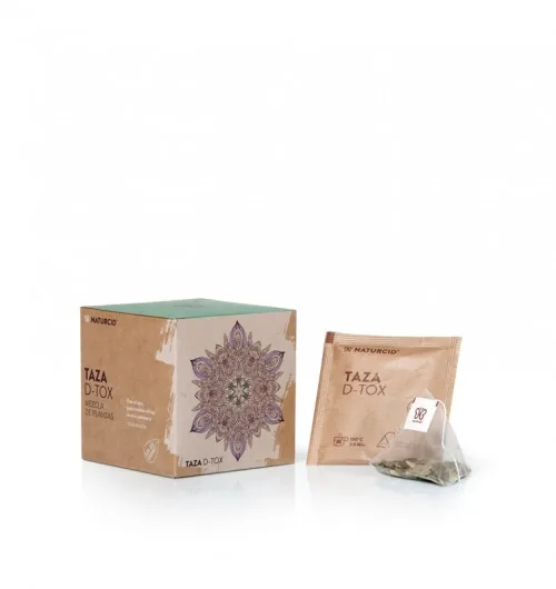 TAZA D-TOX MEZCLA DE PLANTAS ECO 1.7 GR X10 PIRAMIDE