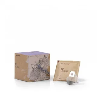 TE VERDE ECO 16 GR X10 PIRAMIDE - NATURCID  ALIMENTACION NATURAL