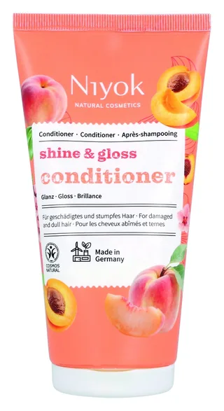 ACONDICIONADOR SHINE & GLOSS 150 ML TUBO - NIYOK (HIGIENE ORGANICA)
