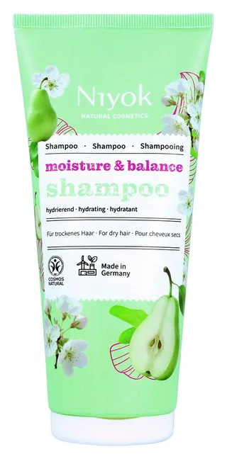 CHAMPU MOISTURE & BALANCE 200 ML TUBO - NIYOK (HIGIENE ORGANICA)