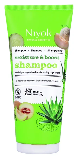CHAMPU MOISTURE & BOOST 200 ML TUBO - NIYOK (HIGIENE ORGANICA)