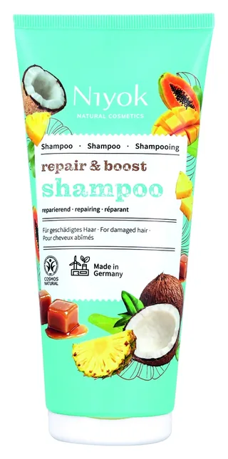CHAMPU REPAIR & BOOST 200 ML TUBO - NIYOK (HIGIENE ORGANICA)