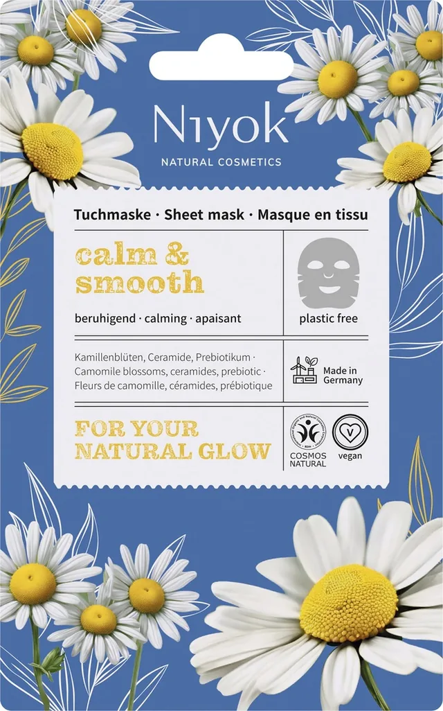 MASCARILLA FACIAL CALM & SMOOTH - NIYOK 0 SOBRES