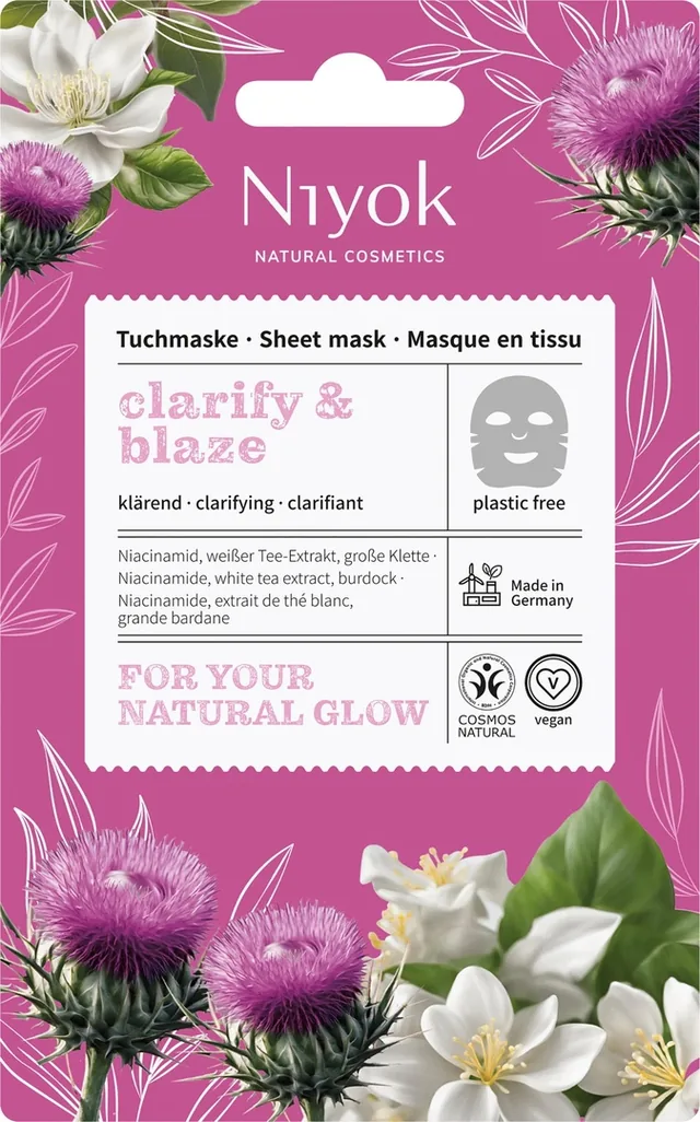 MASCARILLA FACIAL CLARIFY & BLAZE 1 SOBRES