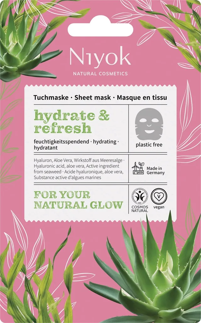 MASCARILLA FACIAL HYDRATE & REFRESH 1 M SOBRES