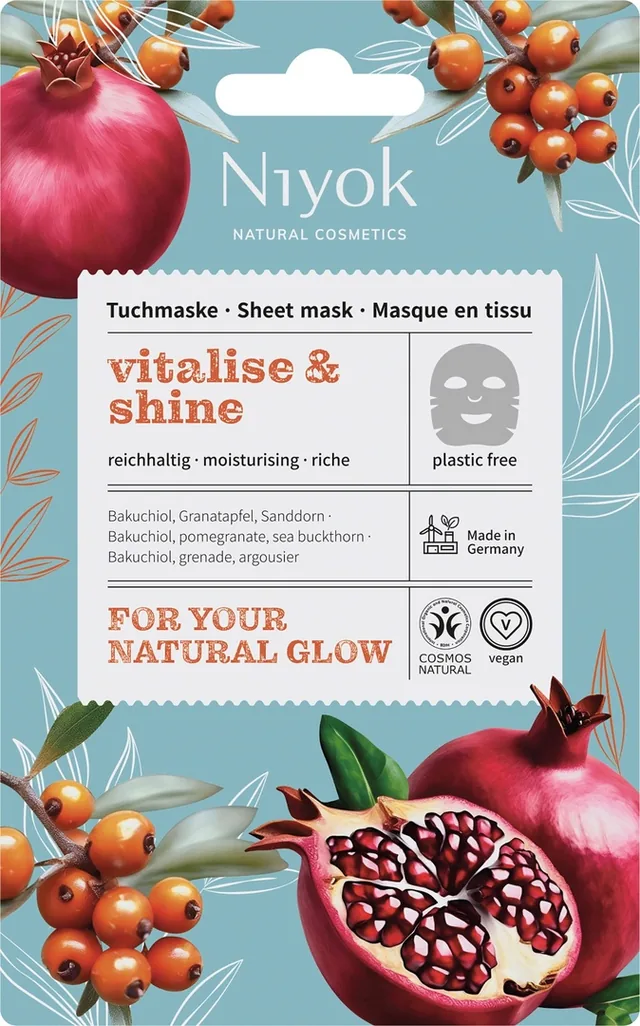 MASCARILLA FACIAL VITALISE & SHINE - NIYOK 0 SOBRES
