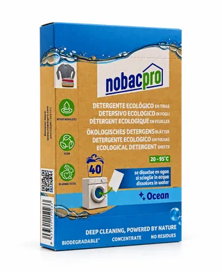TIRAS DETERGENTE OCEAN 3% 40 LAVADOS - NOBAC PRO (SOSTENIBLES HOGAR)