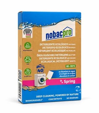 TIRAS DETERGENTE SPRING 3% 40 LAVADOS - NOBAC PRO (SOSTENIBLES HOGAR)