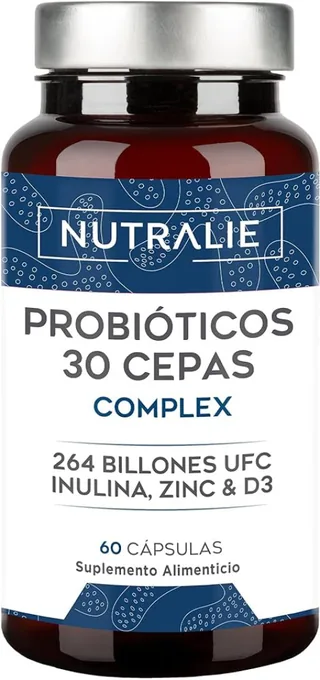 BIPROTICS COMPLEX  30 CEPAS X60 CAPSULAS - NUTRALIE (COMPLEMENTO COMPLEX)
