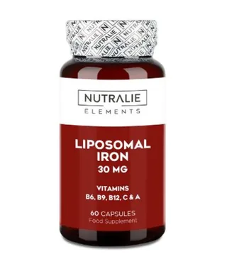 LIPOSOMAL IRON 30 MG X60 CAPSULAS - NUTRALIE (COMPLEMENTO COMPLEX)