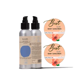EMULSION SOLAR CORPORAL FLUIDA PEDIATRICA (KIDS) 125 ML DOSIFICADOR - NUURA  (SOLARES ECO)