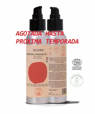 EMULSION SOLAR CORPORAL FLUIDA SPF50 125 ML - NUURA  (SOLARES ECO)