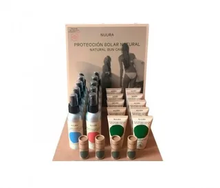 EXPOSITOR MINI CARTON NUURA 24U. 0 - NUURA  (SOLARES ECO)